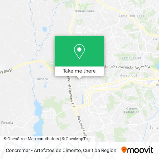 Concremar - Artefatos de Cimento map
