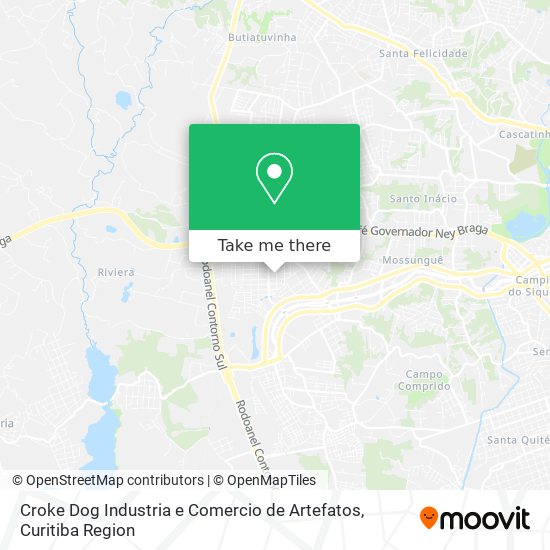 Croke Dog Industria e Comercio de Artefatos map