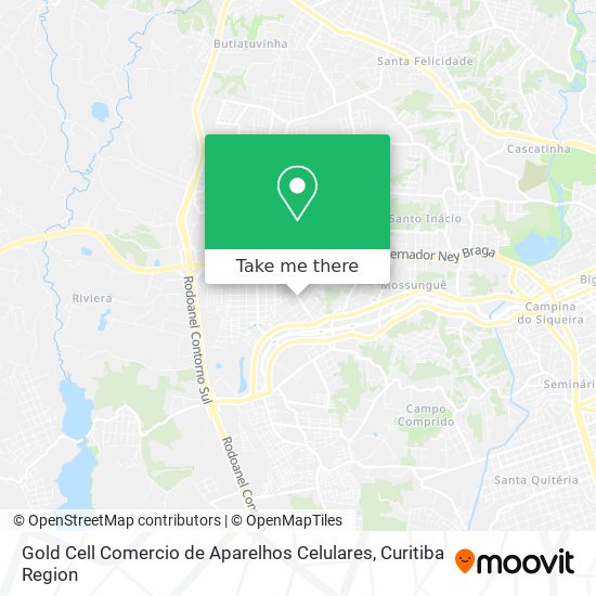 Gold Cell Comercio de Aparelhos Celulares map