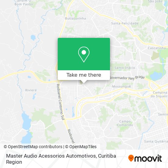 Master Audio Acessorios Automotivos map