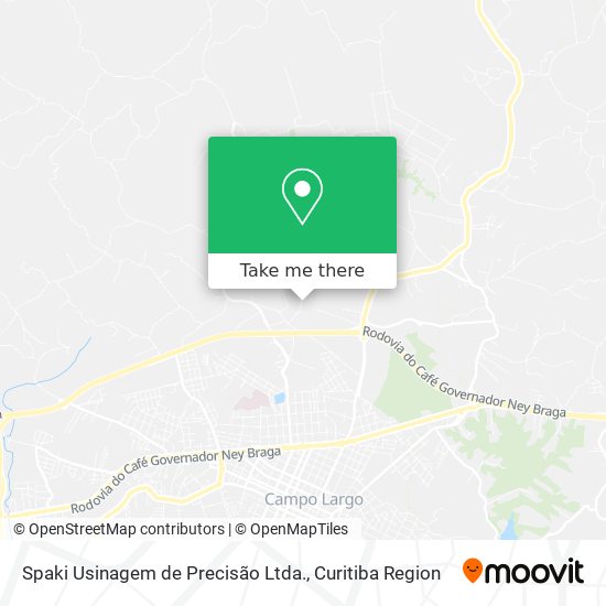 Spaki Usinagem de Precisão Ltda. map