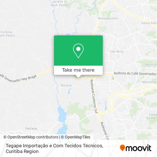 Tegape Importação e Com Tecidos Técnicos map