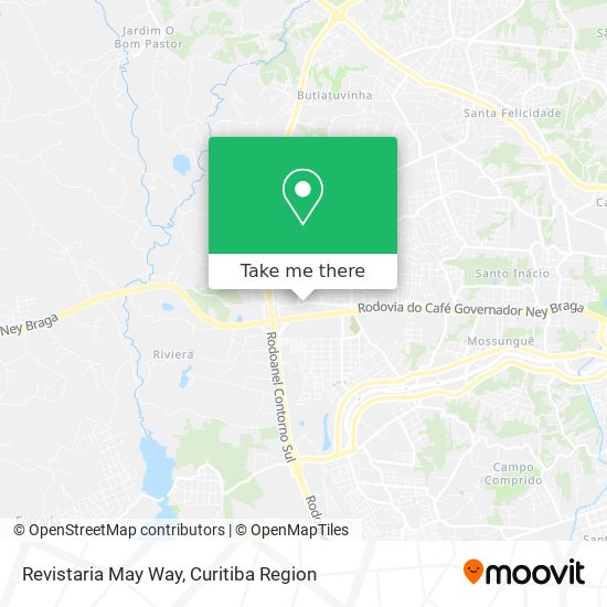 Revistaria May Way map