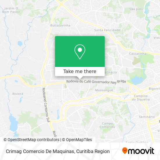 Crimag Comercio De Maquinas map
