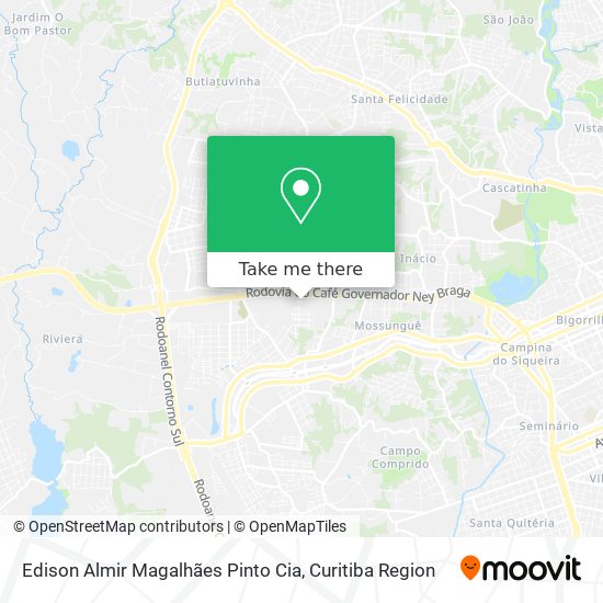 Edison Almir Magalhães Pinto Cia map