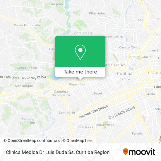 Clinica Medica Dr Luis Duda Ss map