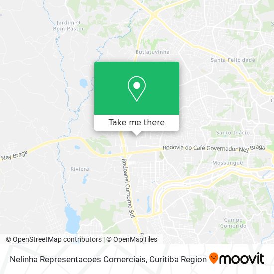 Mapa Nelinha Representacoes Comerciais