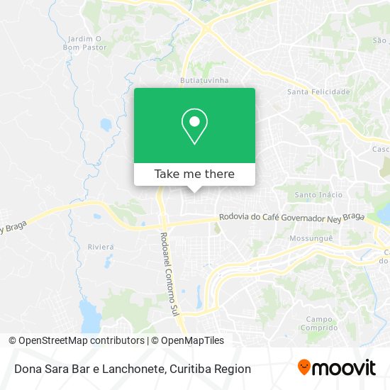 Dona Sara Bar e Lanchonete map