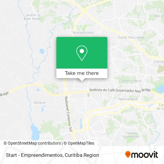 Start - Empreendimentos map