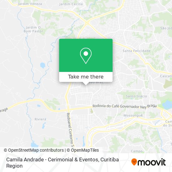 Camila Andrade - Cerimonial & Eventos map