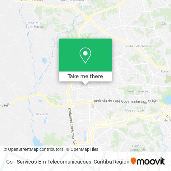 Gs - Servicos Em Telecomunicacoes map