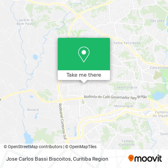 Jose Carlos Bassi Biscoitos map