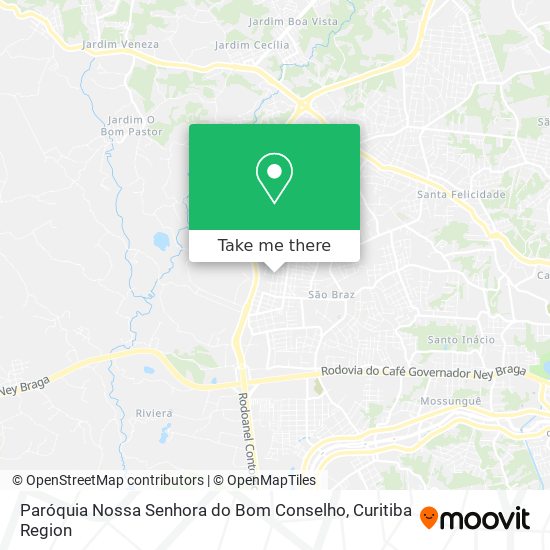 Paróquia Nossa Senhora do Bom Conselho map