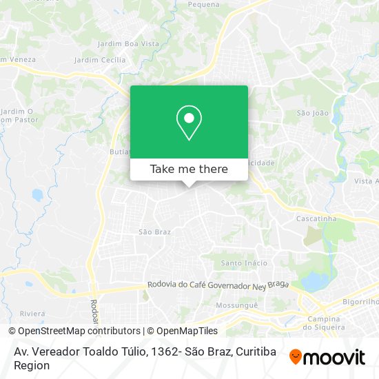 Av. Vereador Toaldo Túlio, 1362- São Braz map