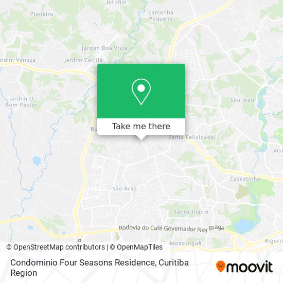 Condominio Four Seasons Residence map