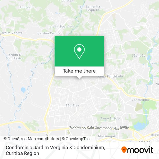 Condominio Jardim Verginia X Condominium map