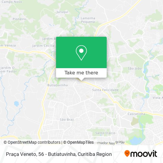 Praça Veneto, 56 - Butiatuvinha map