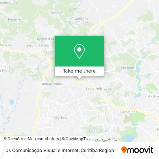 Js Comunicação Visual e Internet map