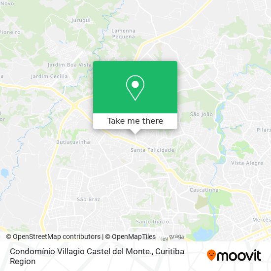 Condomínio Villagio Castel del Monte. map