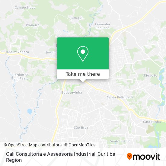 Mapa Cali Consultoria e Assessoria Industrial