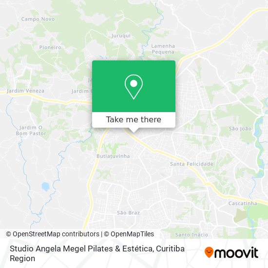 Studio Angela Megel Pilates & Estética map