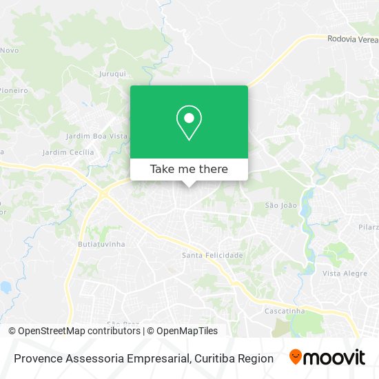 Provence Assessoria Empresarial map