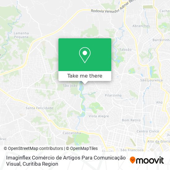 Imaginflex Comércio de Artigos Para Comunicação Visual map