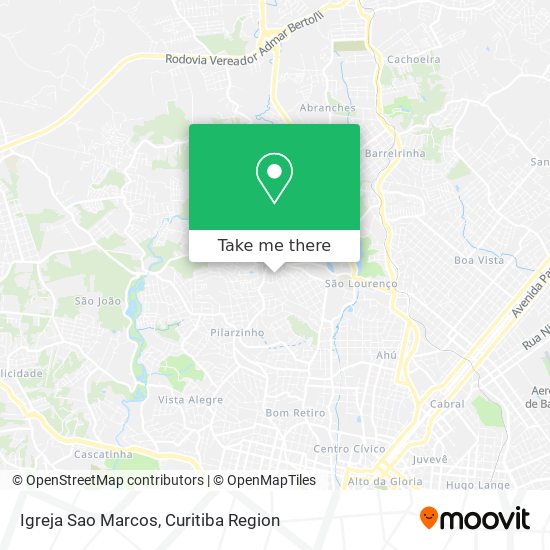 Igreja Sao Marcos map