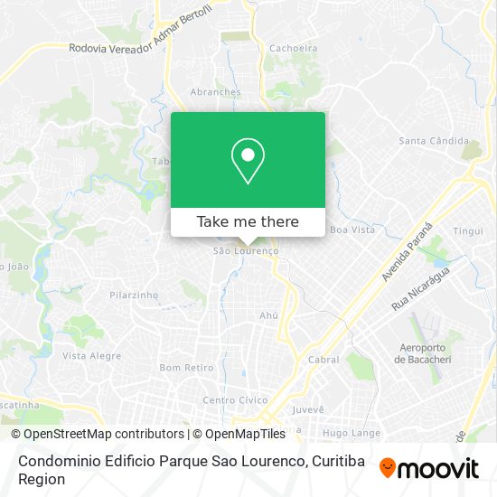 Condominio Edificio Parque Sao Lourenco map