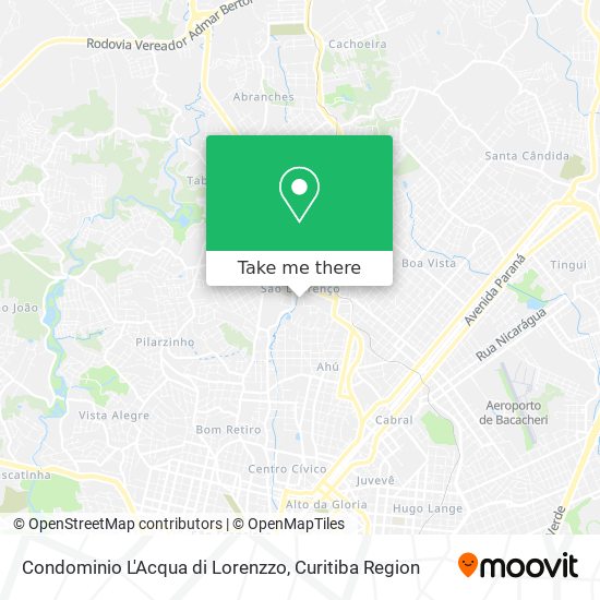 Condominio L'Acqua di Lorenzzo map