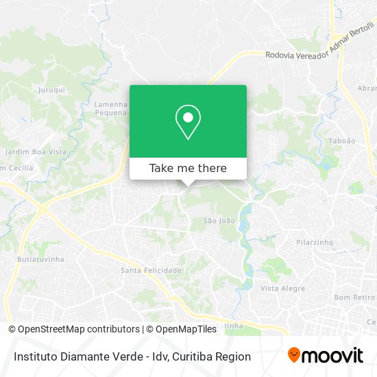Instituto Diamante Verde - Idv map