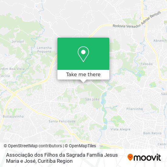 Associação dos Filhos da Sagrada Família Jesus Maria e José map