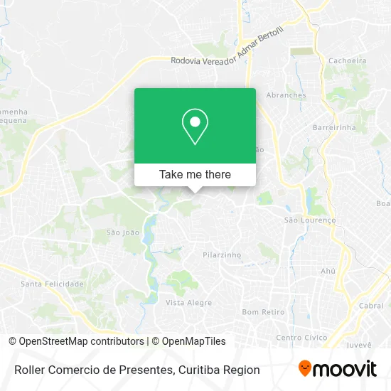 Roller Comercio de Presentes map