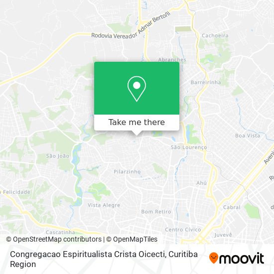 Congregacao Espiritualista Crista Oicecti map