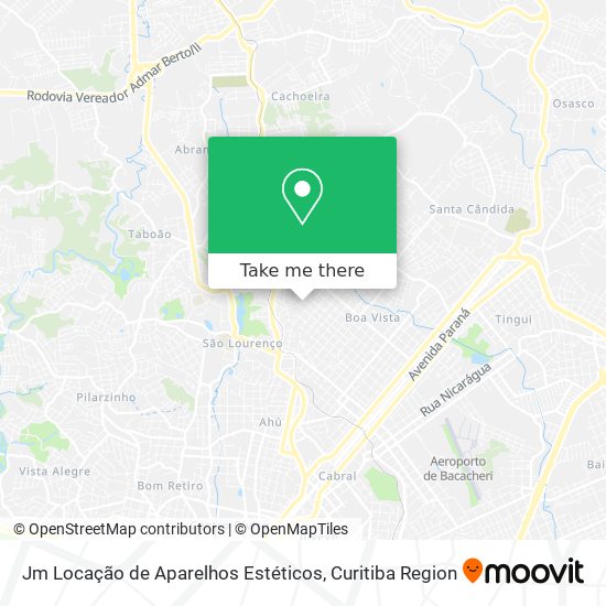 Jm Locação de Aparelhos Estéticos map