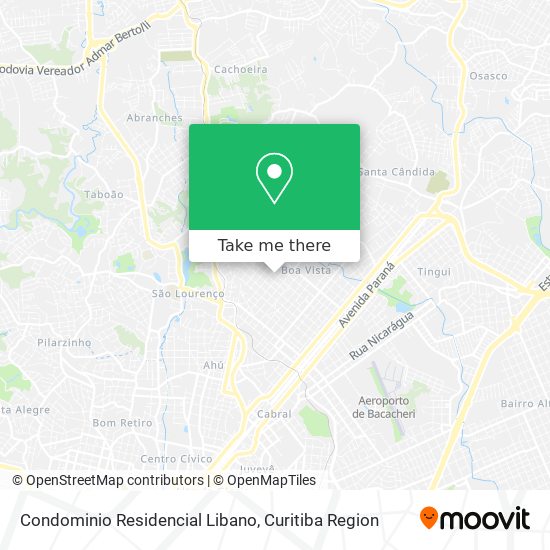 Condominio Residencial Libano map