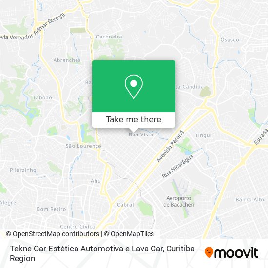 Tekne Car Estética Automotiva e Lava Car map