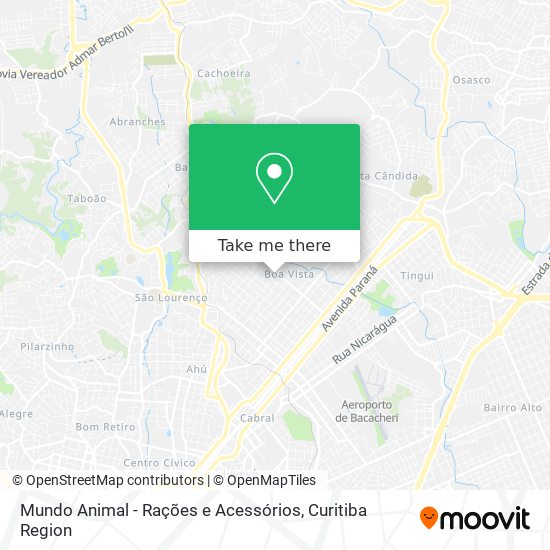 Mundo Animal - Rações e Acessórios map