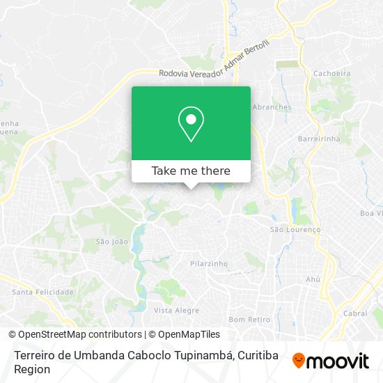 Terreiro de Umbanda Caboclo Tupinambá map