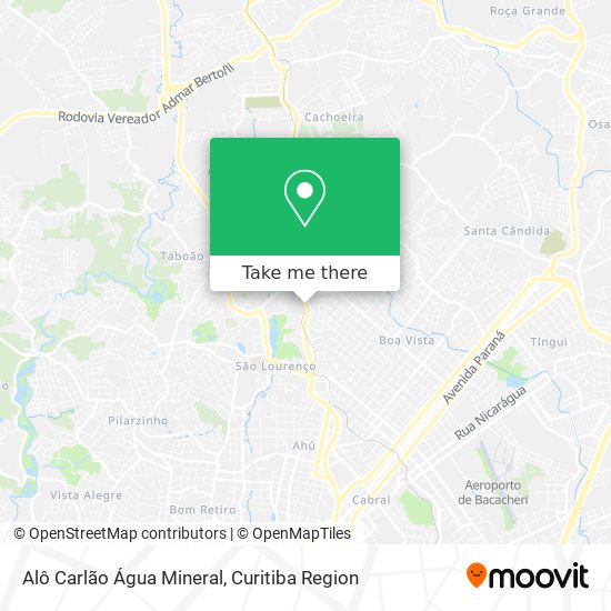 Alô Carlão Água Mineral map