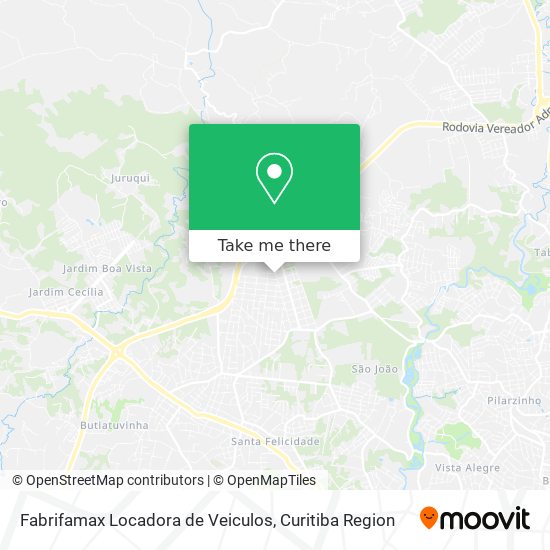 Fabrifamax Locadora de Veiculos map