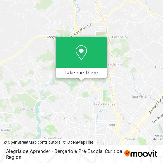 Alegria de Aprender - Berçario e Pré-Escola map