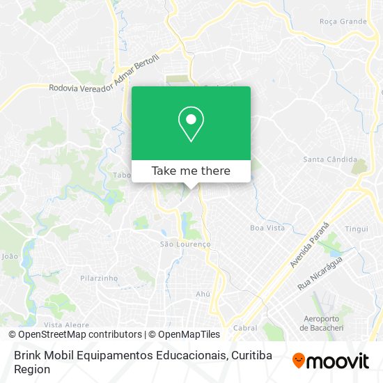 Mapa Brink Mobil Equipamentos Educacionais