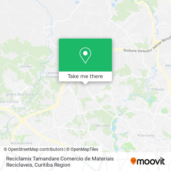 Reciclamix Tamandare Comercio de Materiais Reciclaveis map