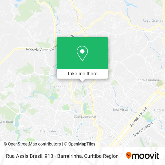 Rua Assis Brasil, 913 - Barreirinha map