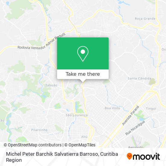 Michel Peter Barchik Salvatierra Barroso map