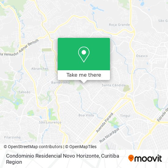 Condominio Residencial Novo Horizonte map