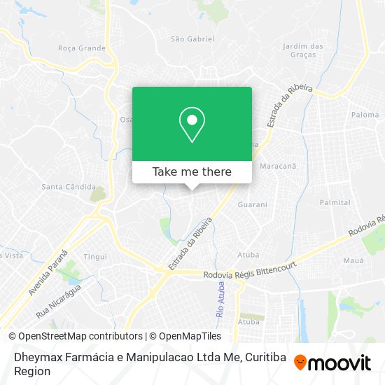 Dheymax Farmácia e Manipulacao Ltda Me map
