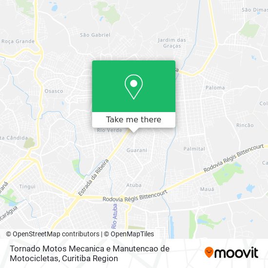 Tornado Motos Mecanica e Manutencao de Motocicletas map