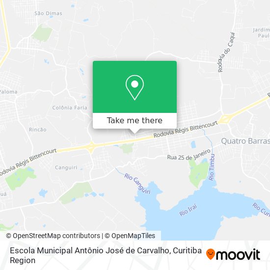 Escola Municipal Antônio José de Carvalho map